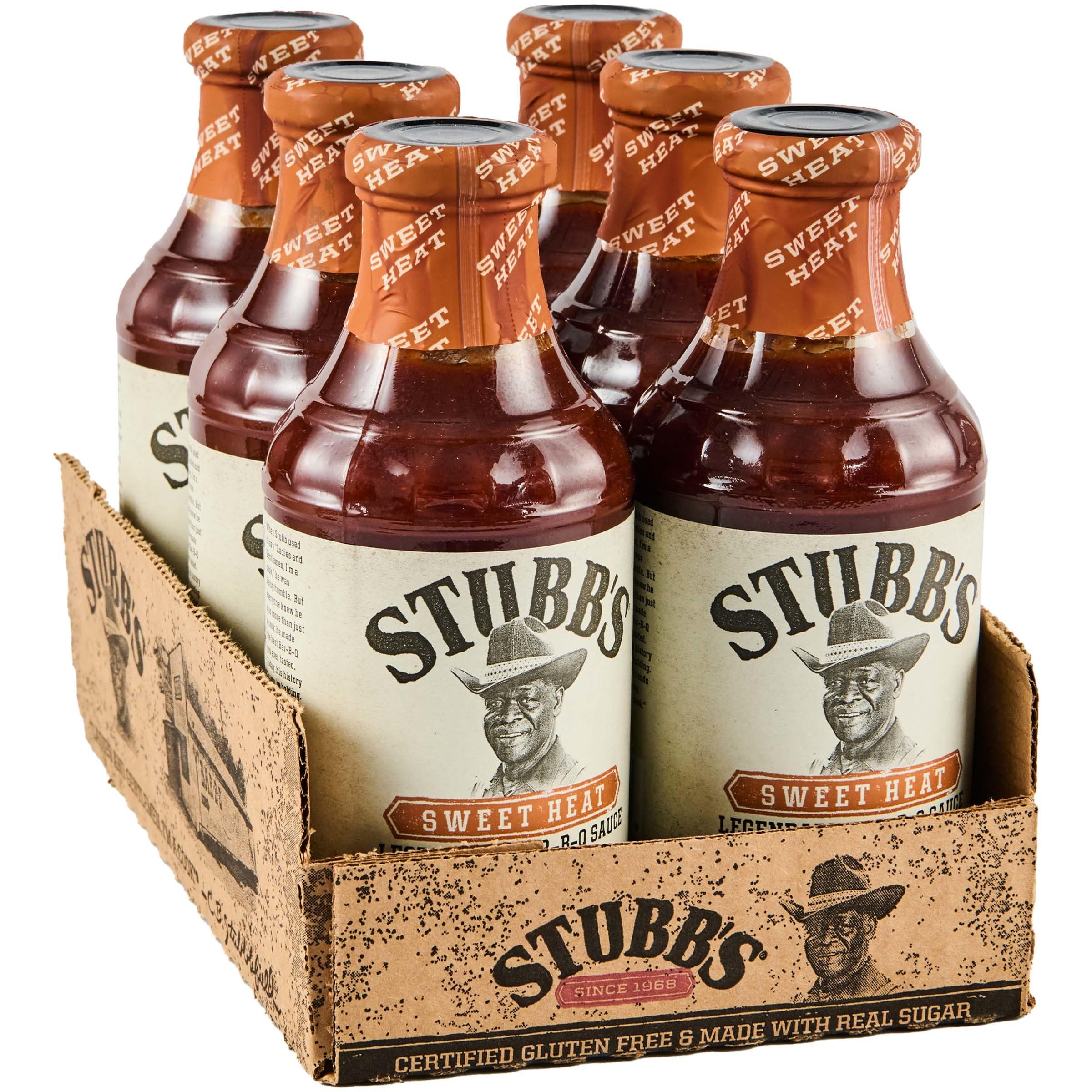 Amazon.com: Stubb's Sweet Heat BBQ Sauce, 18 oz (Pack of 6)